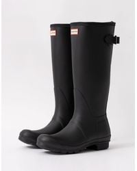 HUNTER - Original Tall Back Adjustable Wellies - Lyst