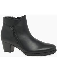 Gabor - Olivetti Zip Fastening Ankle Boots - Lyst