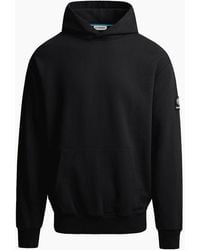 Sandbanks - Badge Logo Hoodie - Lyst