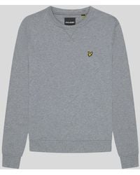 Lyle & Scott - Cotton Crew Neck Sweatshirt - Lyst