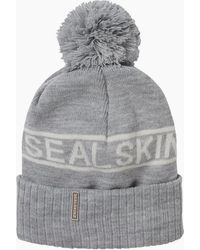 SealSkinz - Heacham Bobble Hat/Cream - Lyst