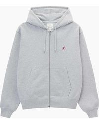 Gramicci - One Point Zip Hooded Sweatshirt - Lyst