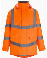 Regatta - Pro Contract Dover Hi-Vis Parka - Lyst