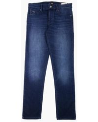 BOSS - Charlestone Extra Slim Fit Jeans Dark 414 - Lyst