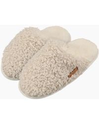 Barts - Vensie Soft Teddy Fur Slippers - Lyst
