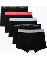 Calvin Klein - 5-Pack Cotton Classics Boxer Trunks, W - Lyst