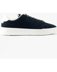 Tommy Hilfiger - Th Court Better Suede Trainers Desert Sky - Lyst