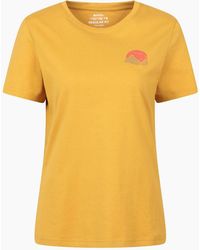 Mountain Warehouse - Ladies Sunset Back Print T-Shirt - Lyst