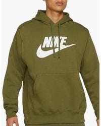 Nike - Hoodie Bv2973 Sportswear Club Fleece Graphic Pullover Sweats M L Xl - Lyst
