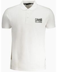 Roberto Cavalli - Cavalli Class Bold Logo Polo Shirt - Lyst