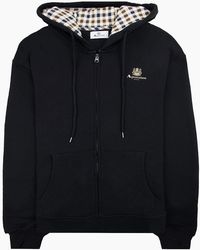Aquascutum - Small Logo Full Zipped Hoodie 16 - Lyst