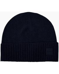 BOSS - Akaio_R Beanie Hat - Lyst