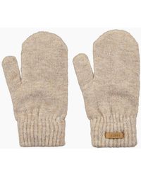 Barts - Witzia Comfy Knitted Fleece Lines Mittens - Lyst