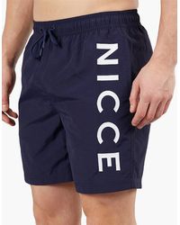 Nicce London - Bonham Swim Shorts - Lyst