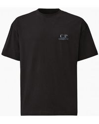 C.P. Company - 30/1 Branded T Shirt - Lyst