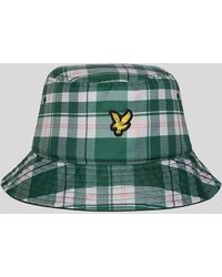 Lyle & Scott - Tartan Print Bucket Hat - Lyst