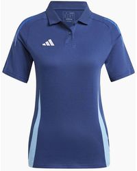 adidas - Tiro24 Collared Neck Short Sleeve Polo Shirt - Lyst