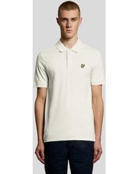 Lyle & Scott - Fine Cotton Slub Polo Shirt - Lyst