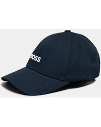 BOSS - Boss Zed Cotton-Twill Six-Panel Cap With Embroidered Logo Nos - Lyst