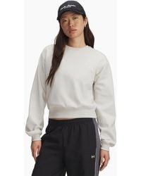 Under Armour - Icon Vida Fleece Crew Neck Sweater - Lyst