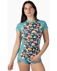 Saltrock - Holidaze Short Sleeve Rash Vest - Lyst