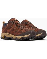 Merrell - Moab 3 Suede Umber Hiking Shoes - Lyst