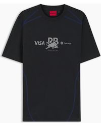 BOSS - Wordmark Graphic Crew Neck Short Sleeve Competition T-Shirt - Lyst
