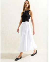 Ro&zo - Pure Cotton Puffball Skirt - Lyst