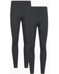 Mountain Warehouse - Talus Base Layer Bottoms (Pack Of 2) - Lyst