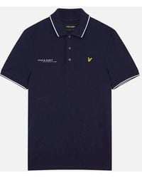 Lyle & Scott - Lyle & Scott Co-Ordinate Print Logo Short Sleeved Polo Shirts - Lyst