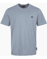 Moose Knuckles - Crescent Metal Logo Regular Fit Jet Stream T-Shirt - Lyst