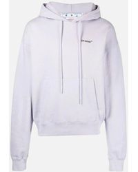 Off-White c/o Virgil Abloh - Caravaggio Arrow Over Dusty Lilac Hoodie - Lyst