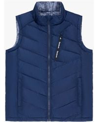 Reebok - Rb1572 Reversible Puffer Vest - Lyst