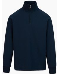 Sandbanks - Interlock Quarter Zip - Lyst