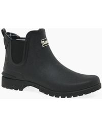 Barbour - Wilton Wellington Ankle Boots - Lyst
