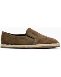 Hudson Jeans - Havana Khaki Suede Espadrilles - Lyst