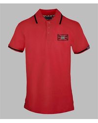 Aquascutum - Madras Flag Collared Neck Short Sleeve Polo Shirt - Lyst