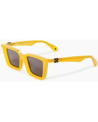 Off-White c/o Virgil Abloh - Off Dalton Sunglasses - Lyst