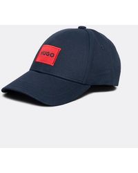 BOSS - Hugo -X 581-Rl Cotton-Twill Cap With Logo Label - Lyst