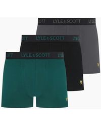 Lyle & Scott - Barclay Plain Design Boxer Briefs - Lyst