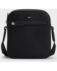 BOSS - Boss Ray Reporter Bag With Embossed Logo - Lyst