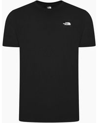 The North Face - T Shirt Nse Patch Logo Crew Neck Short Sleeve Cotton Tee - Lyst