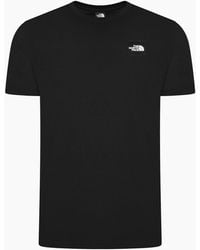 The North Face - T Shirts Nse Patch Logo Crew Neck Short Sleeve Cotton Tee - Lyst