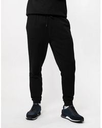 BOSS - Boss Sestart Cotton-Terry Tracksuit Bottoms With Logo Patch Nos - Lyst
