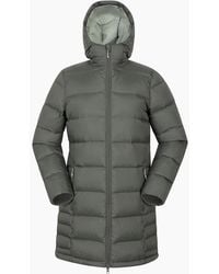 Mountain Warehouse - Ladies Stratus Extreme Packable Long Down Jacket - Lyst