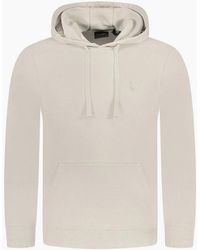 Lyle & Scott - Lyle & Scott Tonal Eagle Logo Cove Pull Over Hoodie - Lyst