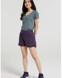 Mountain Warehouse - Ladies Double Layered Running Shorts - Lyst
