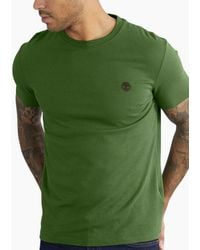 Timberland - T Shirts Classic Logo Summer Crew Neck Dunstan River Tops New - Lyst