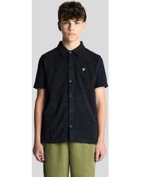 Lyle & Scott - Short Sleeve Towelling Shirt - Lyst