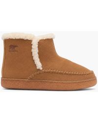 Sorel - Nakiska Iii Bootie Slipper Boots Velvet Tan - Lyst